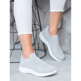 SHELOVET Slip-on Sneakers grey 1