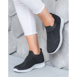 SHELOVET Slip-on Sneakers black 1