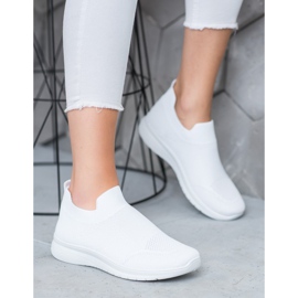 SHELOVET Slip-on Sneakers white 2