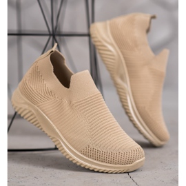 Super Mode Beige Sport Shoes 2