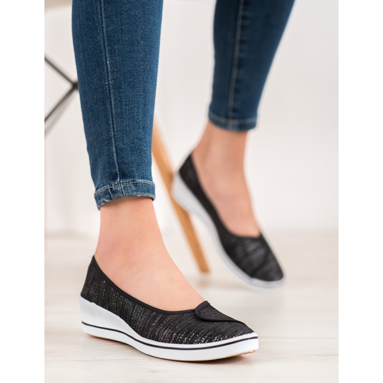 Comer Ballerina With Glitter black 2