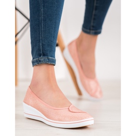 Comer Ballerina With Glitter pink 1