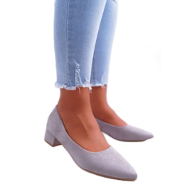 SEA Classic Women's Pumps Suede Gray Rheya grey 2