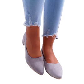 SEA Classic Women's Pumps Suede Gray Rheya grey 3