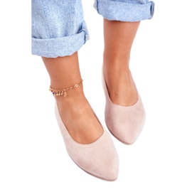 SEA Women's Eco-Suede Ballerinas Pink Bellissima 3 SEA Women's Eco-Suede Ballerinas Pink Bellissima 3