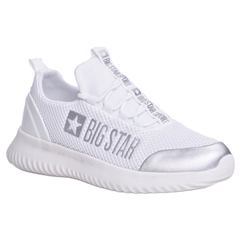 Women's Sport Shoes Big Star White FF274A410 grey 3