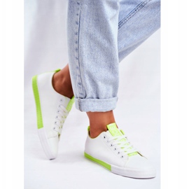 PS1 Women's Classic Green Ville Sneakers white 2