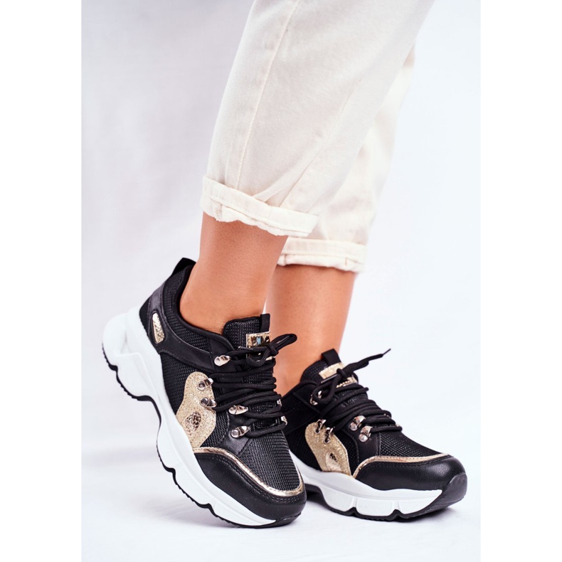 SEA Women's Sport Shoes Black Gold Beijing yellow 1 SEA Women's Sport Shoes Black Gold Beijing yellow 1