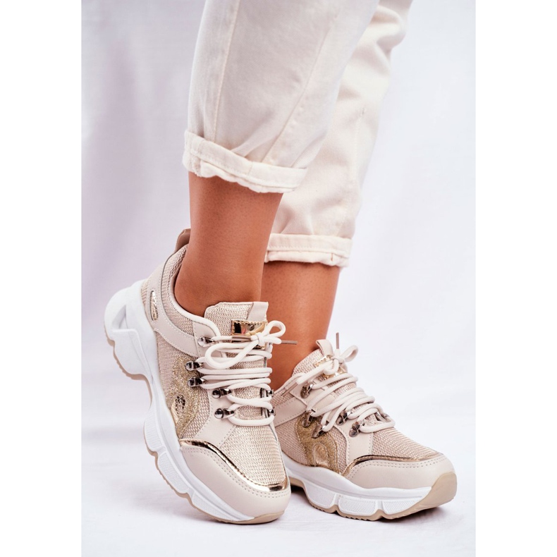 SEA Women's Gold Beijing Sport Shoes golden 1