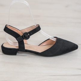Goodin Black Pumps With A Open Heel 2