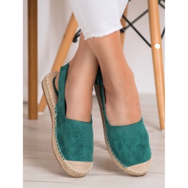 Nio Nio Espadrilles With A Discovered Heel green 2