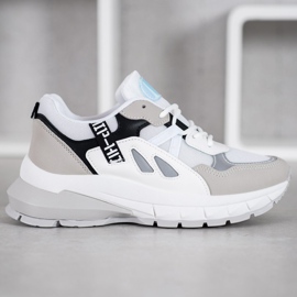 Weide Sports Sneakers white black grey 2