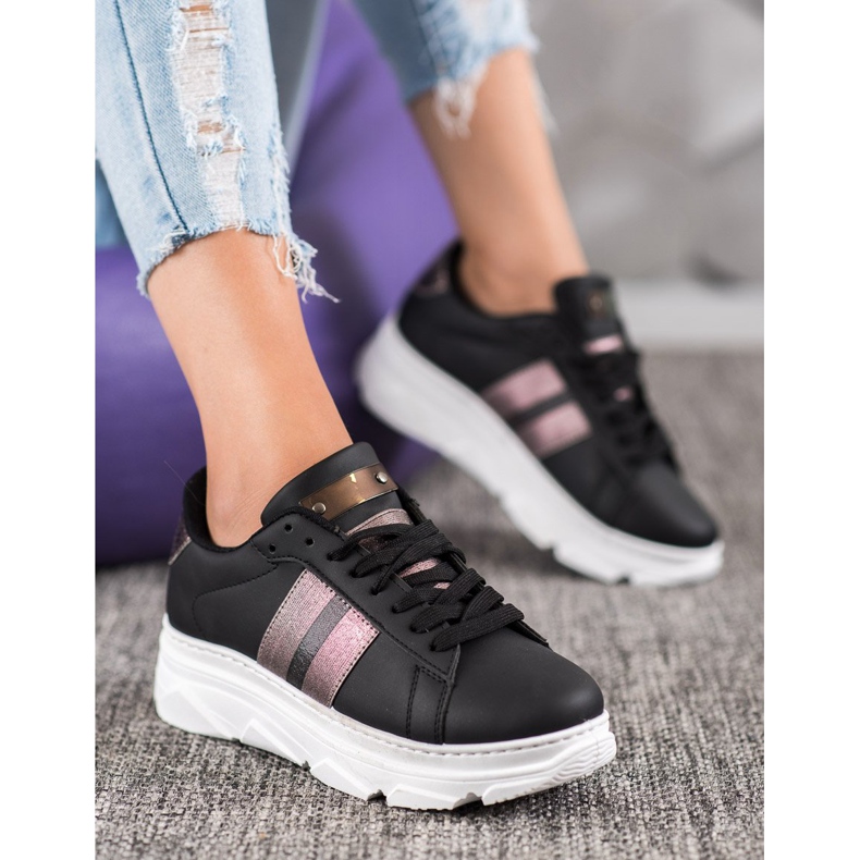 Weide Sneakers On The Platform black multicolored 1