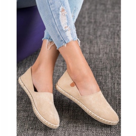 SHELOVET Slip-on Beige Espadrilles 1 SHELOVET Slip-on Beige Espadrilles 1