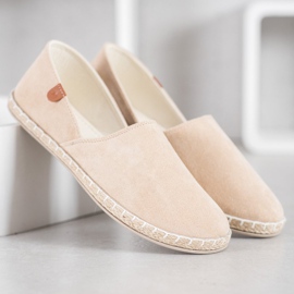 SHELOVET Slip-on Beige Espadrilles 2 SHELOVET Slip-on Beige Espadrilles 2