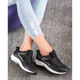 SHELOVET Classic Black Sneakers grey 2