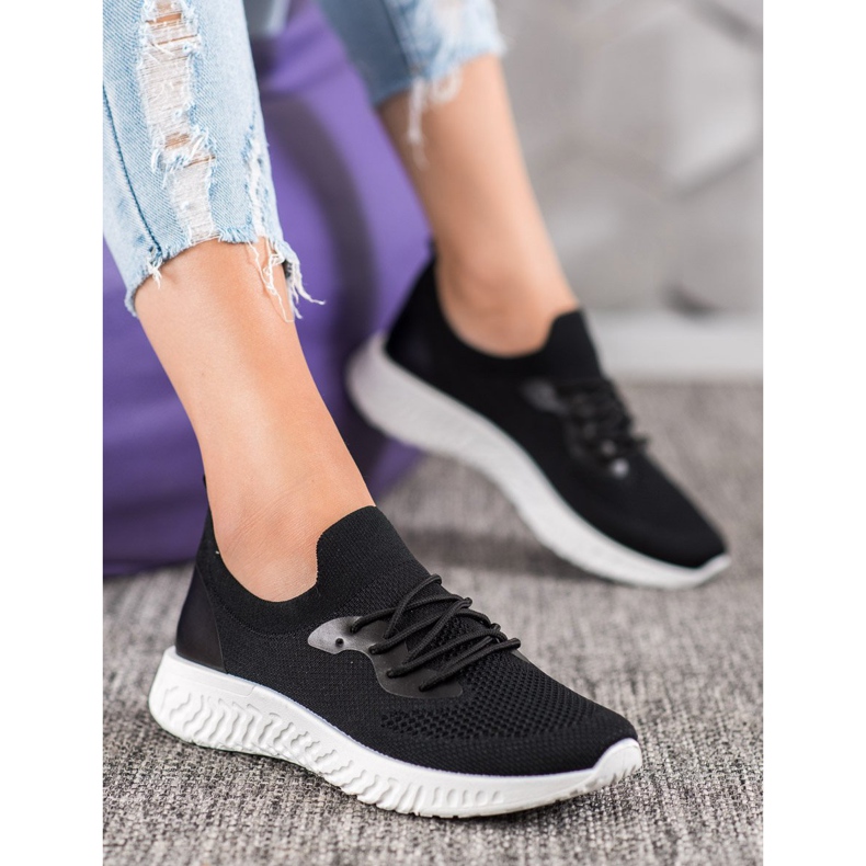 SHELOVET Casual Sport Shoes black 1