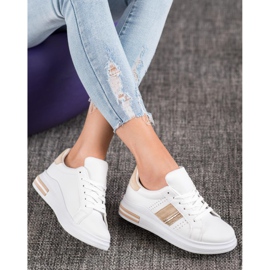 SHELOVET Eco Leather Sneakers white 1