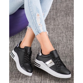 SHELOVET Eco Leather Sneakers black 2