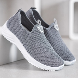 SHELOVET Openwork Sports Shoes grey 2