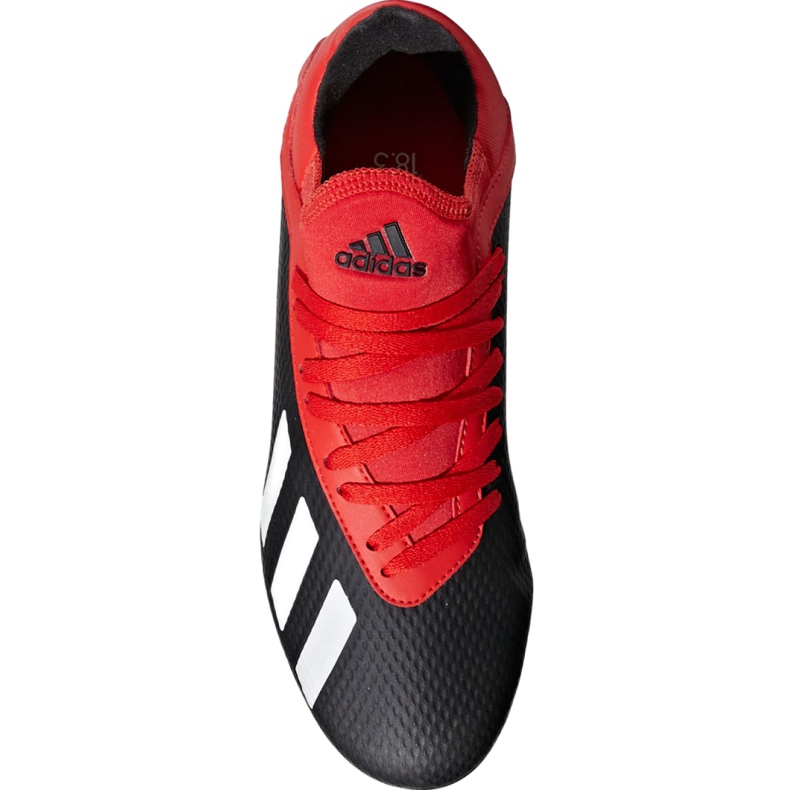 Adidas X 18.3 Fg Jr BB9370 football boots red 1