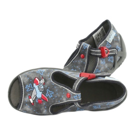 Befado children's shoes 217P099 red blue grey 6