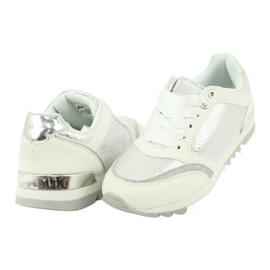 American Club Women's sports shoes 16355 white/silver grey 3 American Club Women's sports shoes 16355 white/silver grey 3
