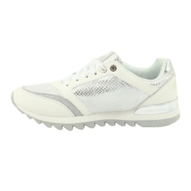 American Club Women's sports shoes 16355 white/silver grey 1