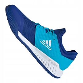 Adidas Court Team Bounce M FU8320 volleyball shoes multicolored blue 2