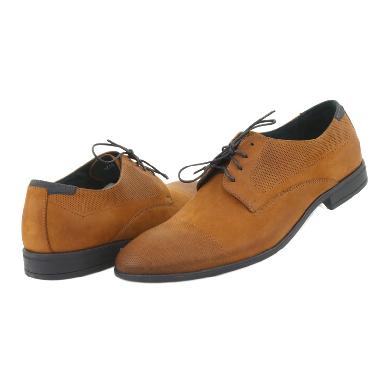 Pilpol Men's leather shoes 1730 brown 3 Pilpol Men's leather shoes 1730 brown 3
