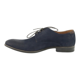 Pilpol 1731 navy blue men's shoes 1