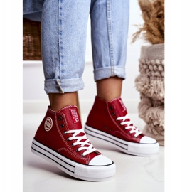 Women's Sneakers Big Star Red GG274014 1