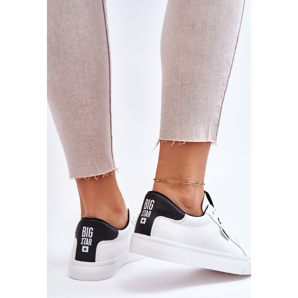 Gemengd Wapenstilstand Kwestie Women's Sneakers Big Star White EE274312 - KeeShoes