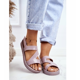 Women's Sandals Fragrant Rubber ZAXY Beige DD285066 1