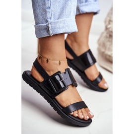 Women's Sandals Fragrant Rubber ZAXY Black DD285051 2