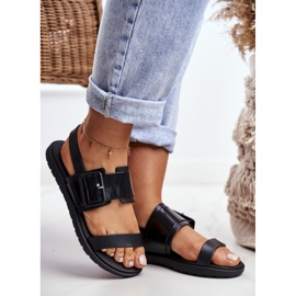 Women's Sandals Fragrant Rubber ZAXY Black DD285051 1