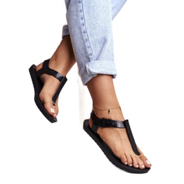 Women's fragrant rubber sandals ZAXY Black DD285039 2