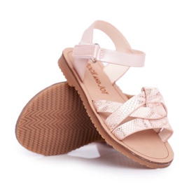 FRROCK Children's Sandals With Velcro For Girls Pink Lilo yellow 4 FRROCK Children's Sandals With Velcro For Girls Pink Lilo yellow 4