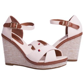 SEA Women's Sandals On Wedge Beige LaMane 4 SEA Women's Sandals On Wedge Beige LaMane 4
