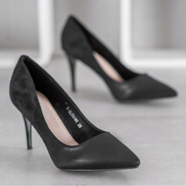 SHELOVET Stylish Black High Heels 1 SHELOVET Stylish Black High Heels 1