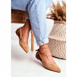 Lu Boo Ballerina In Spitz Suede Camel Better brown 2