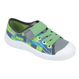 Befado children's shoes 251Y148 grey multicolored green 1