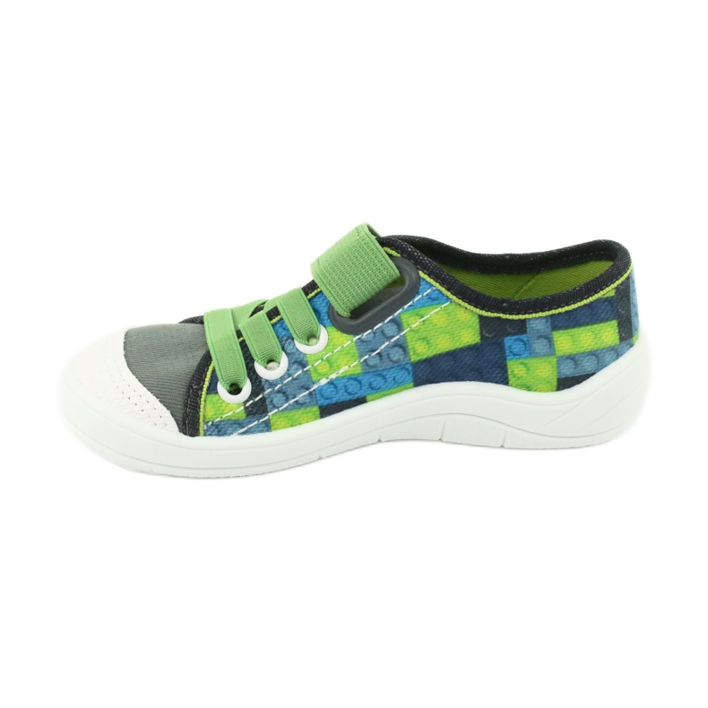 Befado children's shoes 251Y148 grey multicolored green 2