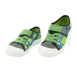 Befado children's shoes 251Y148 grey multicolored green 3
