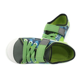 Befado children's shoes 251Y148 grey multicolored green 5