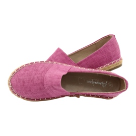 American Club American espadrilles girls' ballerinas pink 4