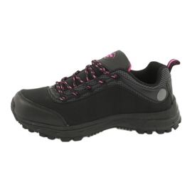 American Club HL05 waterproof softshell sports shoes black pink 1