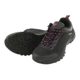 American Club HL05 waterproof softshell sports shoes black pink 2