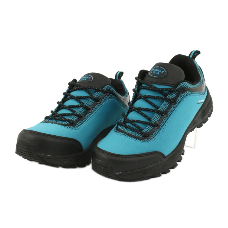 American Club HL05 waterproof softshell sports shoes black blue 2 American Club HL05 waterproof softshell sports shoes black blue 2