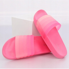 Pink Women's pink slippers K-9183 Fuchsia 2